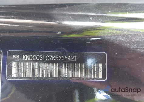 2019 Kia Niro S Touring from USA, damaged, VIN KNDCC3LC7K5265421